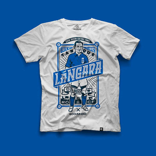 CAMISETA ISIDRO LÁNGARA REAL OVIEDO CULTURE FANS