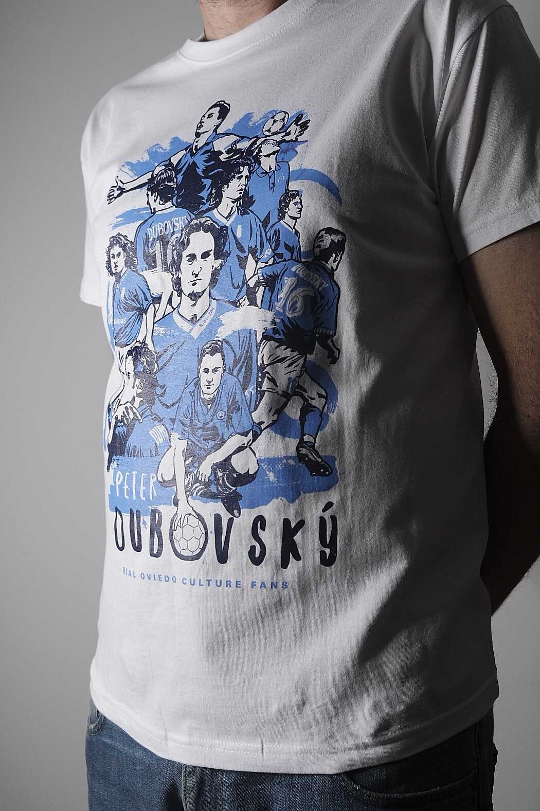 CAMISETA PETER DUBOVSKY REAL OVIEDO CULTURE FANS